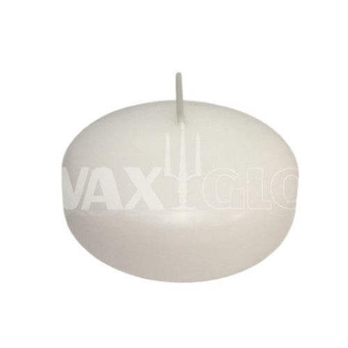 Waxglo Candle - 80mm FLOATING DISC - AVOCADO GREEN