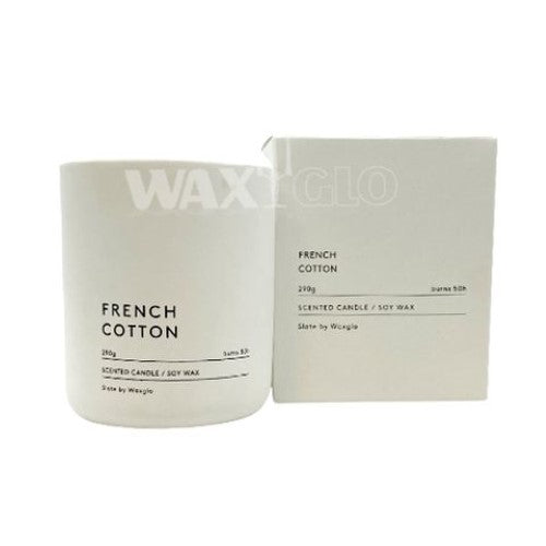 290g Soy Wax Candle In Slate Vessel -Fre