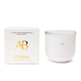 Aromabotanicals - 340g Jar Candle With Crystals -Citrine