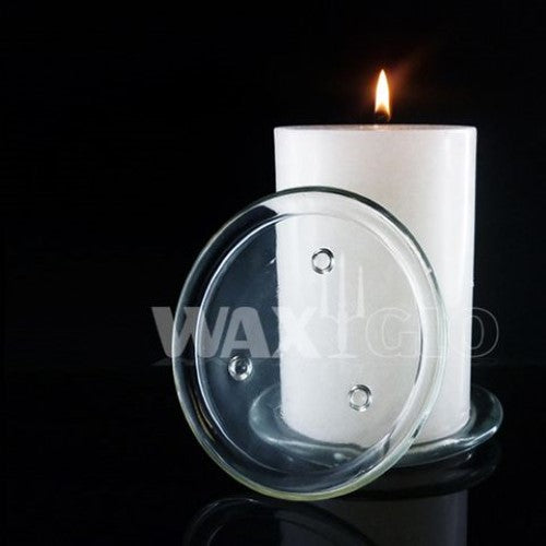 Waxglo- 140mm Dia Glass Plate