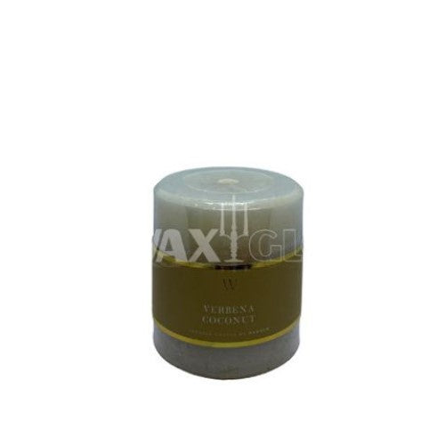 Waxglo Scented Candle - 70x75mm W-SCENTED RANGE CYLINDER -VERBEN