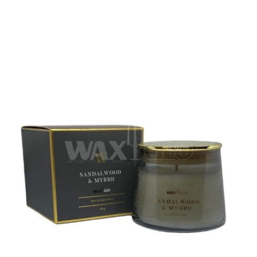 Waxglo Scented Candle - 125g Jar Candle W-Scented Range -Sandalw