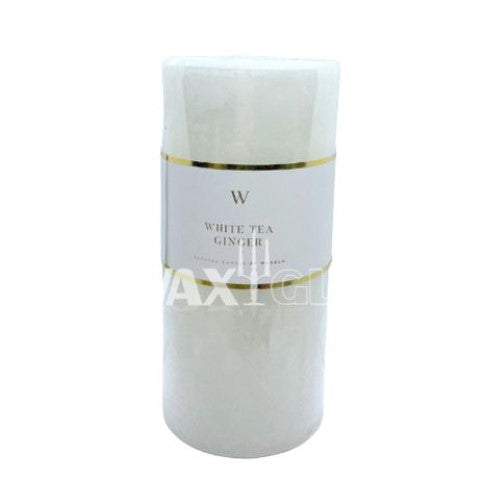 Waxglo Scented Candle - 70x150mm W-SCENTED RANGE CYLINDER -WHITE