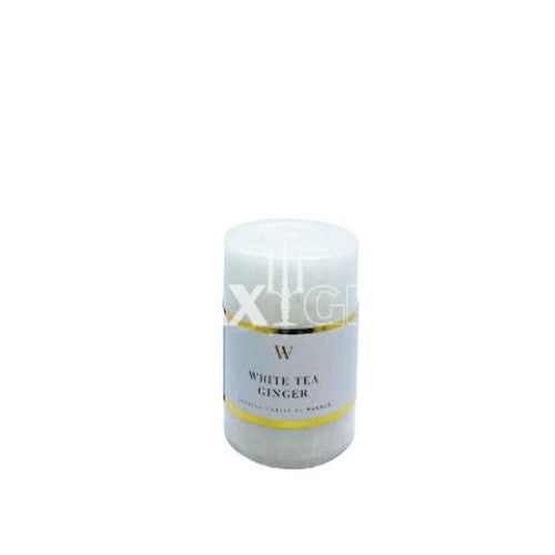 Waxglo Scented Candle - 50x75mm W-SCENTED RANGE CYLINDER -WHITE