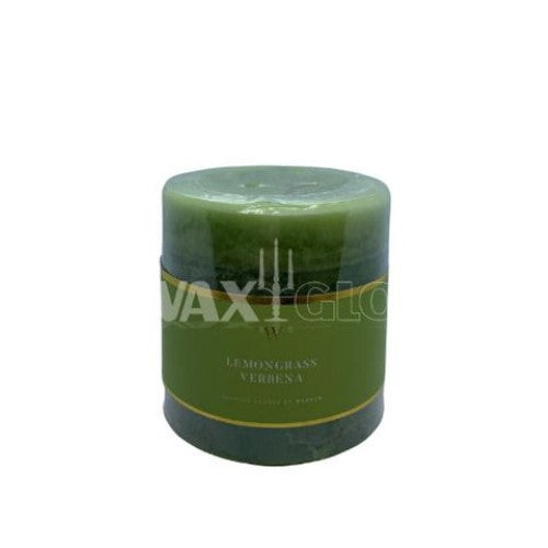 Waxglo Scented Candle - 90x90mm W-SCENTED RANGE CYLINDER -LEMONG