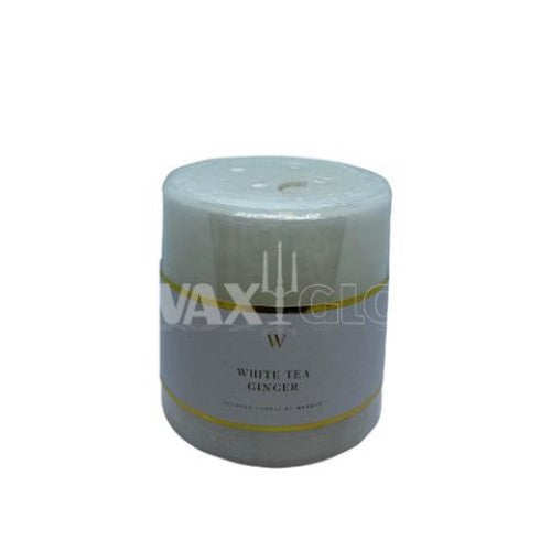 Waxglo Scented Candle - 90x90mm W-SCENTED RANGE CYLINDER -WHITE