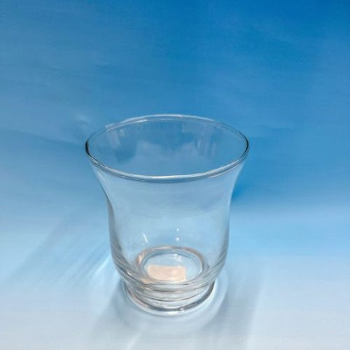 Waxglo- 90x110mm CLEAR GLASS HURRICANE LAMP