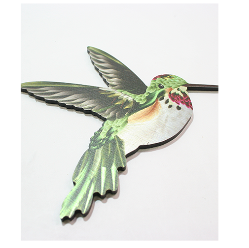 Humming Birds In Flight - Wall Art