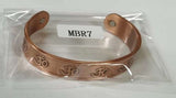 Magnetic Copper Bracelet - Om