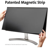 Kensington MagPro 24-Inch Monitor Privacy Screen Filter with Magnetic Strip for Eye Protection