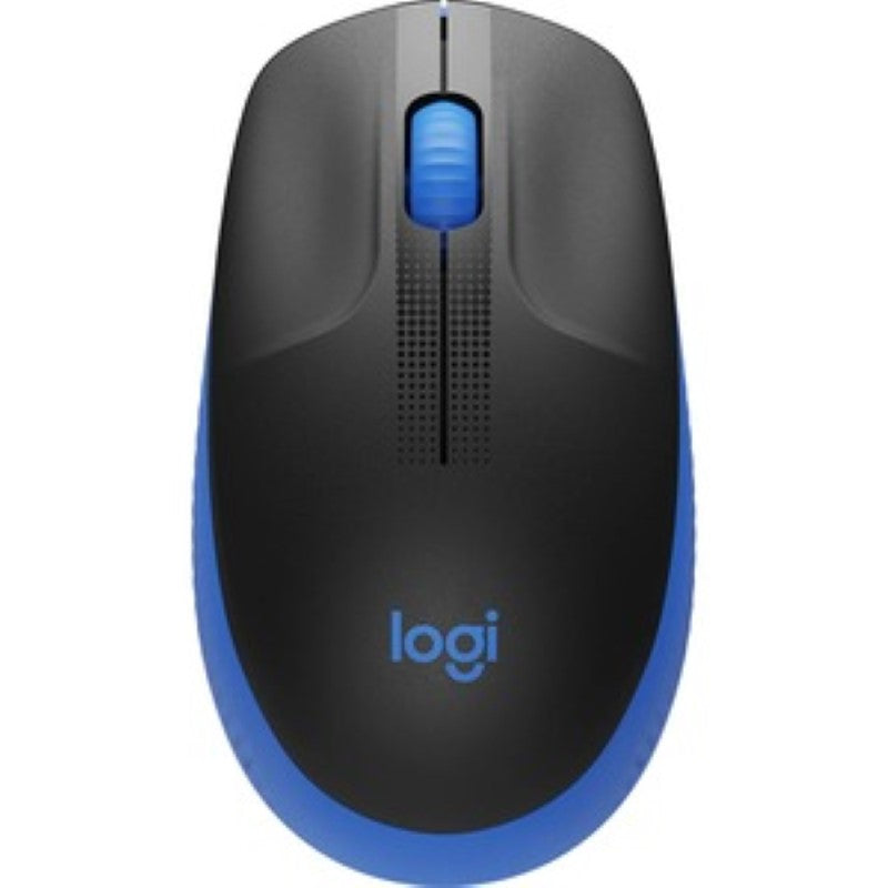 Logitech M190 Full-Size Wireless Mouse - Optical, Ergonomic Design, 10m Range, 18-Month Battery Life