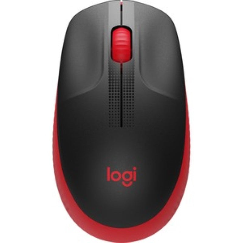 Logitech M190 Full-Size Wireless Mouse - Full-size Mouse - Optical - Wireless -
