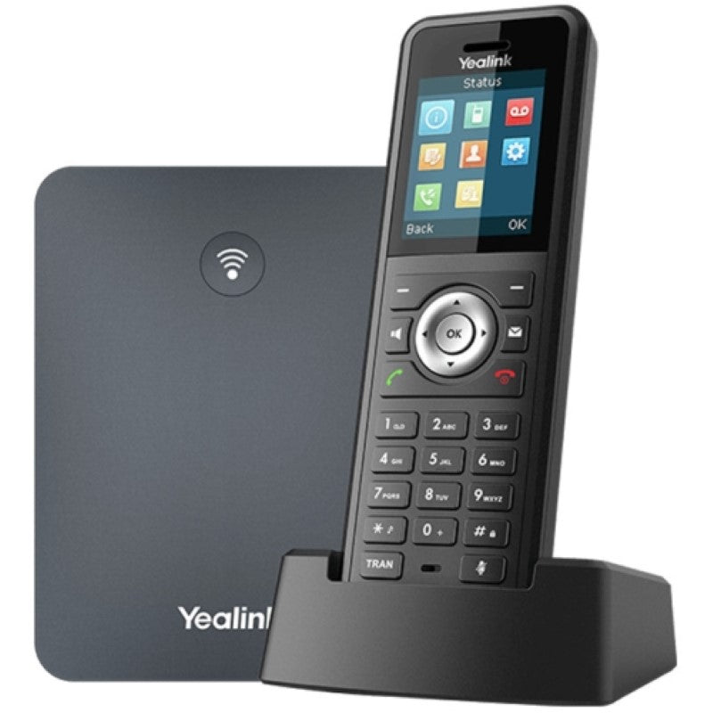 Yealink W79P DECT IP Phone - Cordless & Corded, Wall Mountable, Bluetooth, 10 SIP Accounts