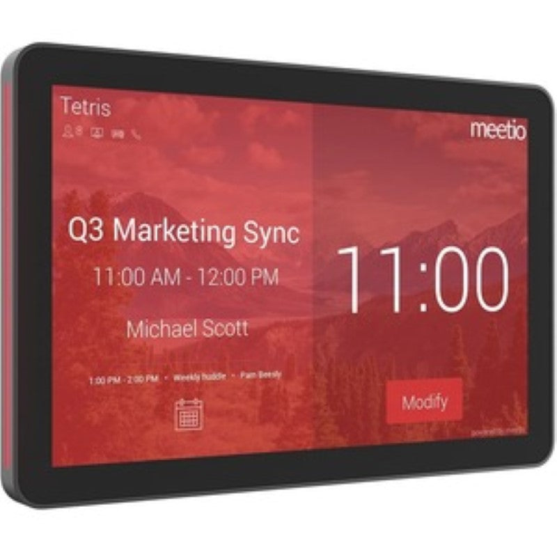 Logitech Tap Scheduler Graphite - Smart Meeting Room Management Panel with 10" Screen