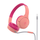 Belkin SoundForm Mini Wired On-Ear Headphones for Kids - Safe 85dB Volume Limit - Compatible with 3.5mm Devices