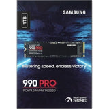 Samsung 990 PRO 1TB NVMe M.2 2280 SSD - Ultra-Fast PCIe 4.0 Internal Solid State Drive