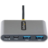 4-Port USB-C Hub with 100W Power Delivery, 2 USB-A & 2 USB-C Ports, 5Gbps Speed