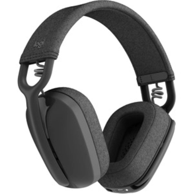 Logitech Zone Vibe Wireless Headset - Stereo Bluetooth - USB-C, Noise-Cancelling Mic, Comfort