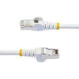 5m CAT6A LSZH Ethernet cable with 10Gbps speed, PoE support, and snagless RJ45 connectors for secure networking.