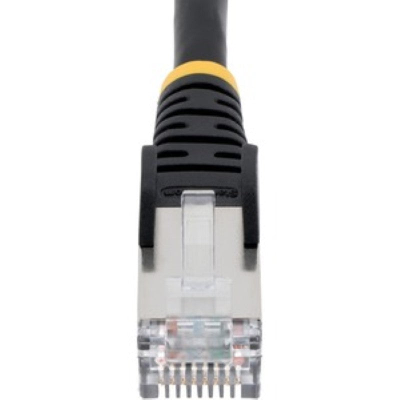50 cm CAT6A LSZH Ethernet Cable - High-Speed 10 Gbit/s Shielded Network Cable with PoE++ Support