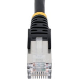 50 cm CAT6A LSZH Ethernet Cable - High-Speed 10 Gbit/s Shielded Network Cable with PoE++ Support