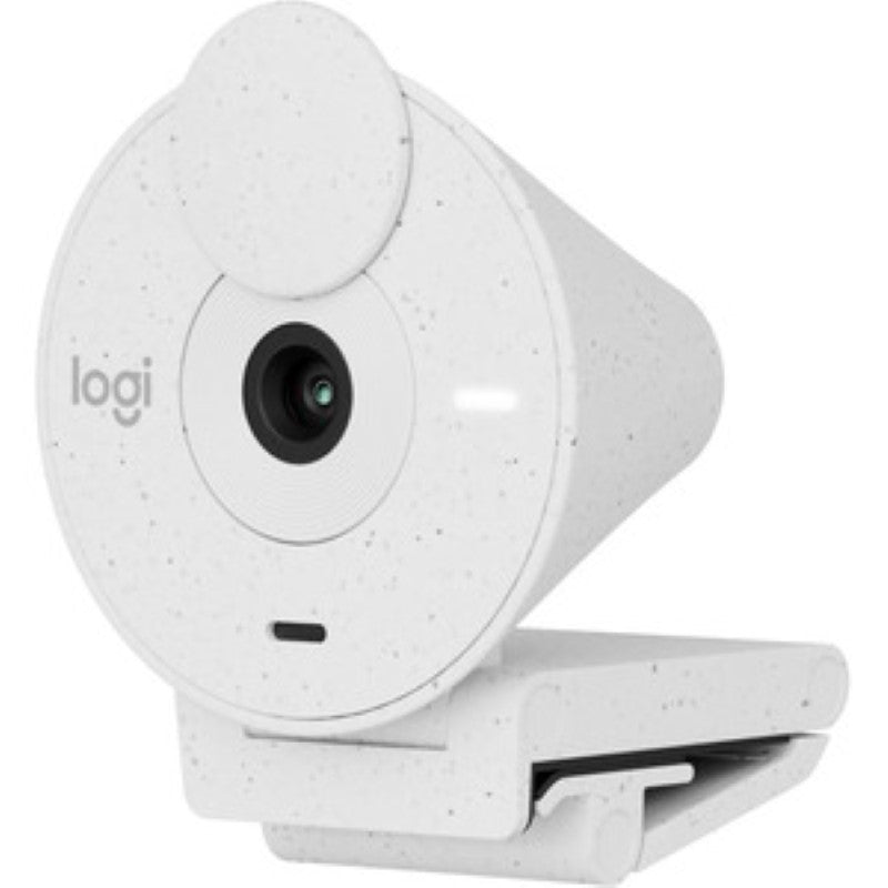 Logitech BRIO 300 Webcam - 1080p HD - USB-C - Auto Light Correction - Off White - 2MP