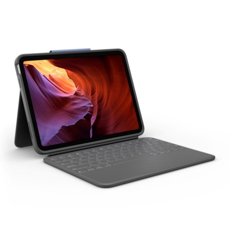 Logitech Rugged Folio Rugged Keyboard/Cover Case (Folio) Apple, Logitech iPad (1