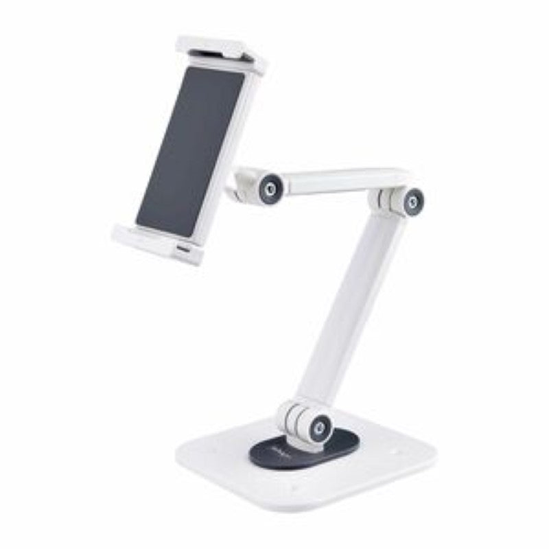 Universal Adjustable Tablet Stand for Desk & Wall, Ergonomic Holder up to 1kg, Fits 7.9-12.9in