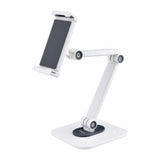 Universal Adjustable Tablet Stand for Desk & Wall, Ergonomic Holder up to 1kg, Fits 7.9-12.9in