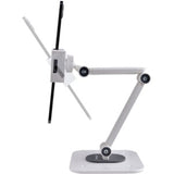 Universal Adjustable Tablet Stand for Desk & Wall, Ergonomic Holder up to 1kg, Fits 7.9-12.9in