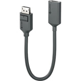 Alogic Elements DisplayPort/HDMI Audio/Video Cable - 20 cm DisplayPort/HDMI A/V