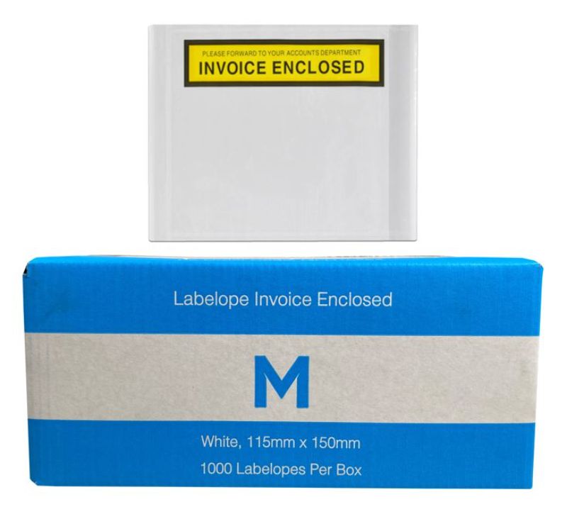 Labelope Invoice Enclosed - White, 115mm x 150mm (1000)