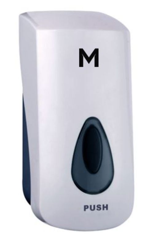 Foaming Wall Dispenser - White, 1000ml Capacity