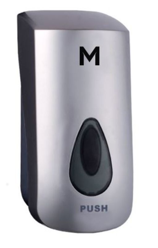 Foaming Wall Dispenser - Silver, 1000ml Capacity