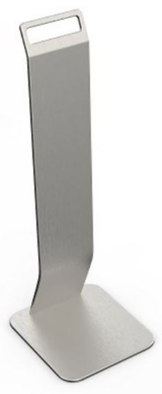 Metal Table Stand - Silver, 180mm x 160mm x 500mm