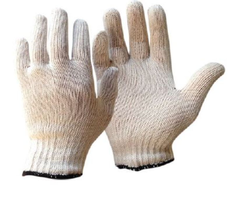 Cotton Gloves - White, 250mm Cuff, 500g (Box of 240)