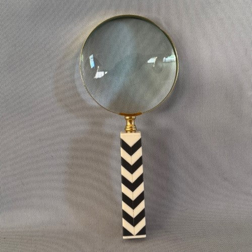 Magnifying Glass - Zebra Pattern (100mm)
