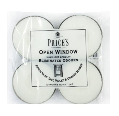 Prices Open Window Fresh Air Maxi Tealight 4Pk