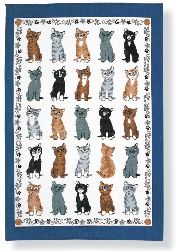 Tea Towel - Ulster Weavers Union - Kittens Arrived (74cm)