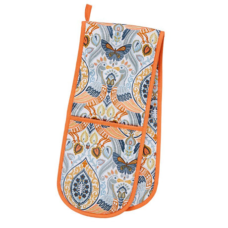 Warm and stylish double gloves by Ulster Weavers featuring elegant patterns, ideal for cold weather and outdoor activities.