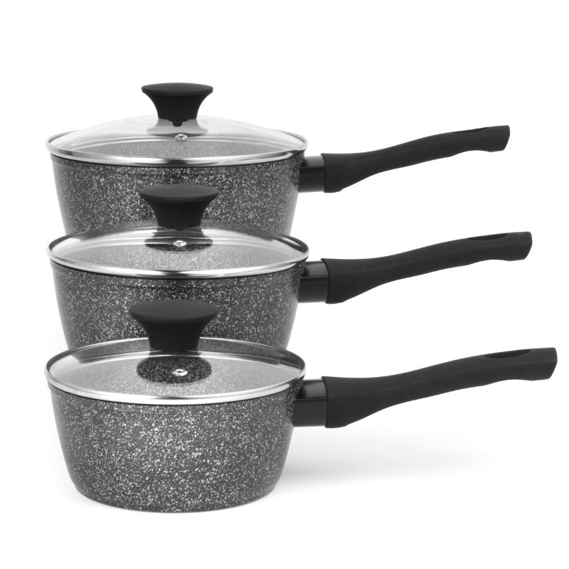 Saucepan Set - Salter Megastone (3 Piece)