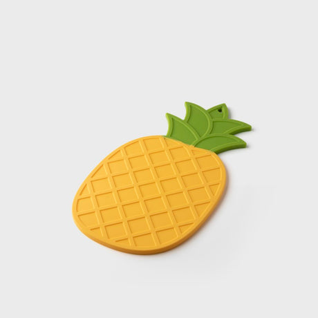 Taylors Pineapple silicone trivet, 13 x 23.5 cm, heat resistant, stylish kitchen decor, dishwasher safe.