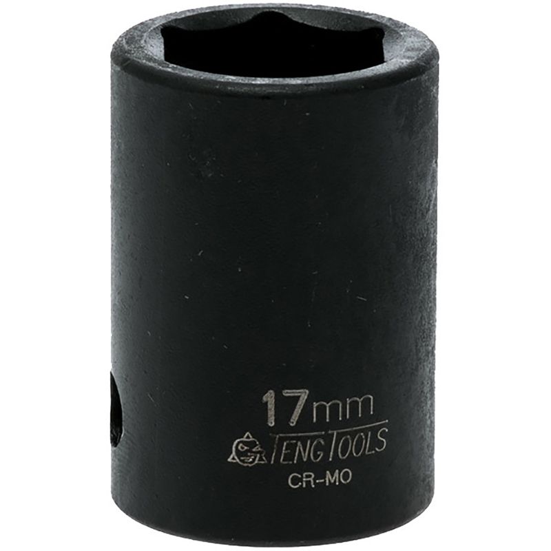 Teng 1/2in Dr. Impact Socket 17mm ANSI