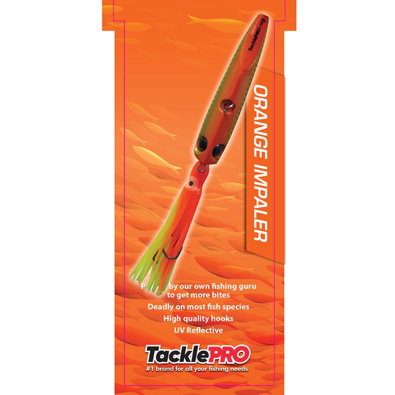 TacklePro Inchiku Lure 130gm - Orange Impaler