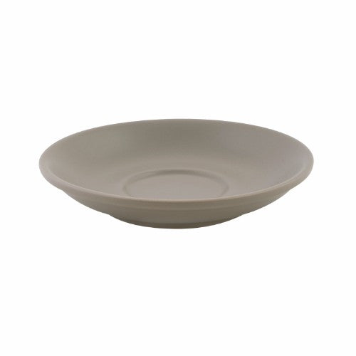 Bevande Stone Coffee/Tea Saucer, 140mm, elegant stoneware design for coffee and tea with ample space for snacks.