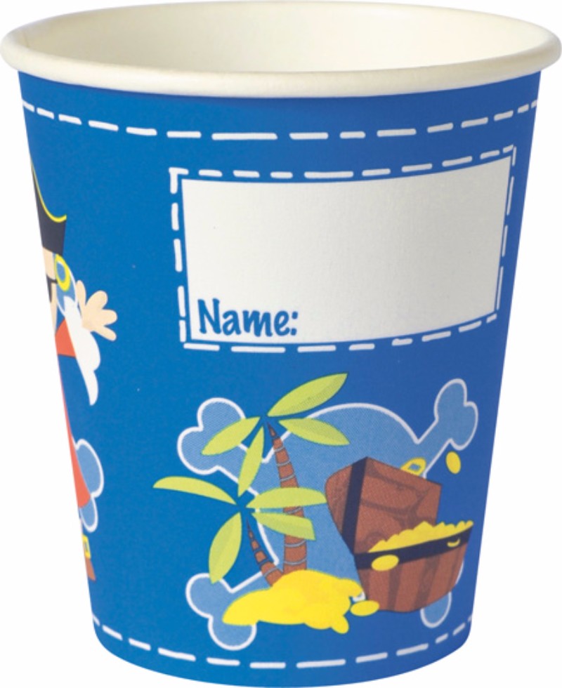 Cups Paper 20cl Captain Jack - 10PK (Duni)