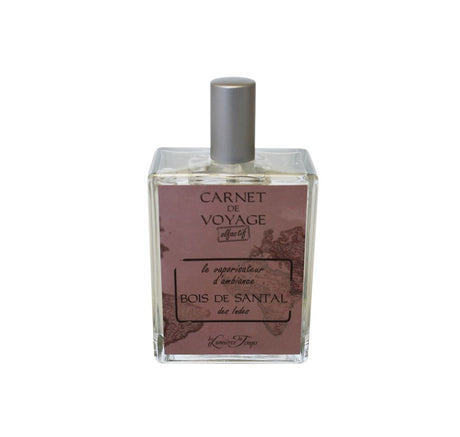 Luxurious 100ML room spray with Bois De Santal fragrance, creating a soothing ambiance for any living space.