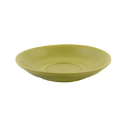 Set of 6 eco-friendly bamboo coffee/tea saucers, 140mm, adds elegance and sustainability to any beverage service.