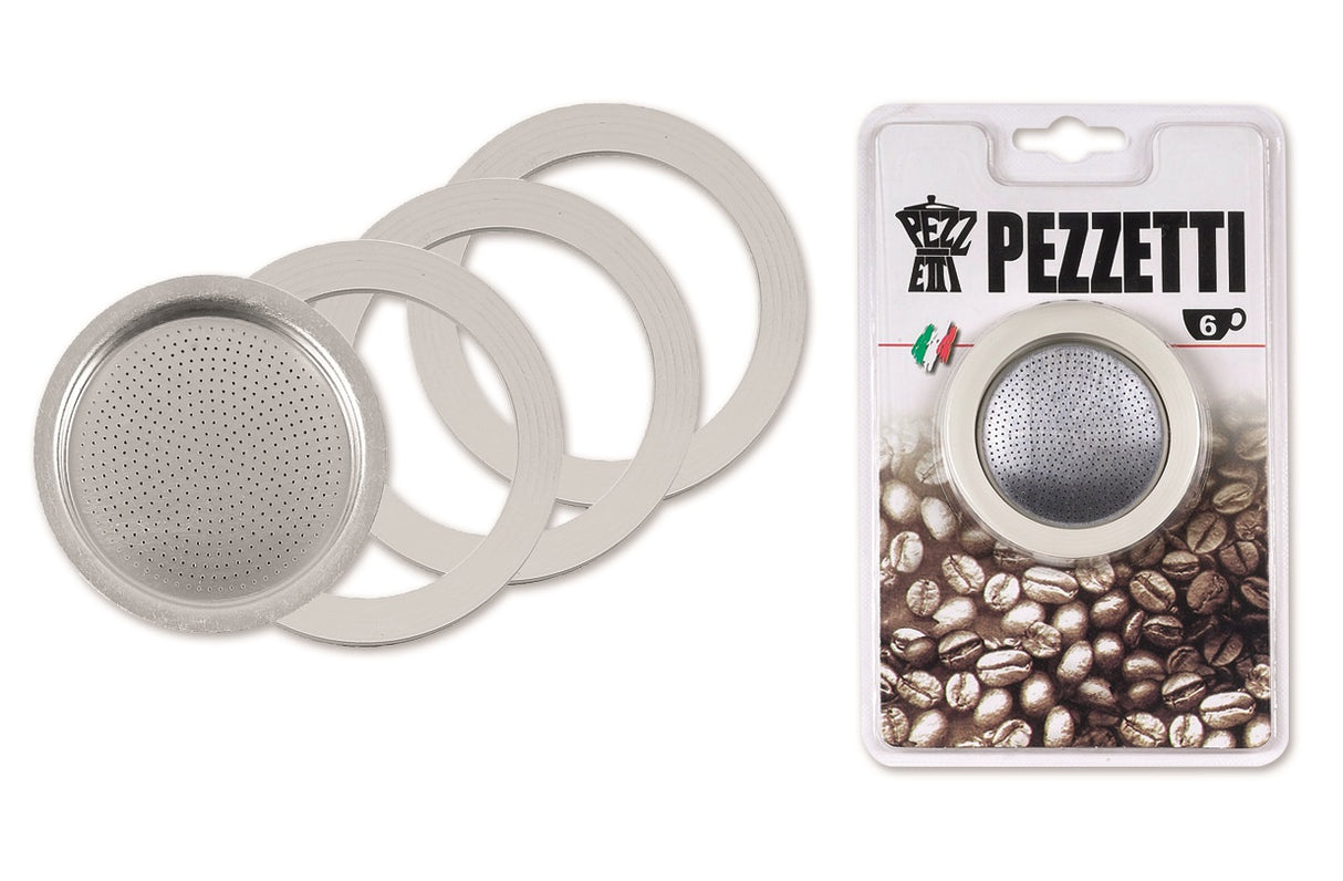 Pezzetti 2 Cup Gasket & Filter