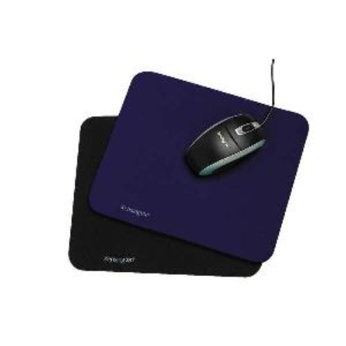 Kensington 52615 Black Mouse Pad - 6mm Thick, Compact 260mm x 222mm for Office & Gaming